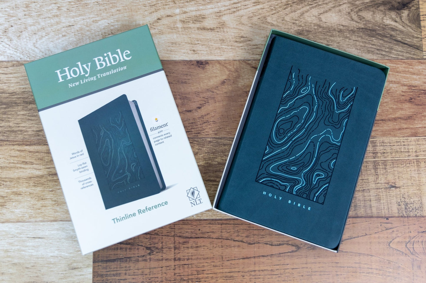 NLT Thinline Reference Bible, Filament-Enabled Edition - Sunday