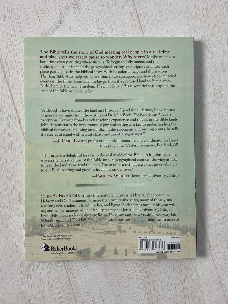 The Basic Bible Atlas<br> <small>John A. Beck</small> - Sunday