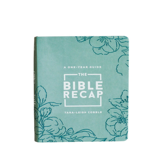 The Bible Recap: Deluxe Edition - Sage Floral Imitation Leather - Sunday